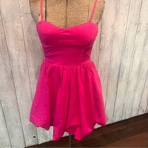 Magic Soul Pink Spaghetti Strap Dress
